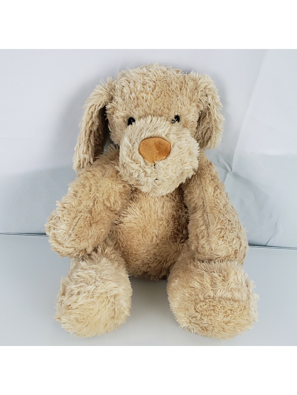 Circo Stuffed Plush Puppy Dog Beige Tan Golden Brown 14"